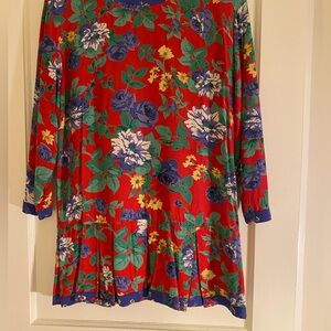 Carole Little Pleated Skirt Dress (Size 6)
